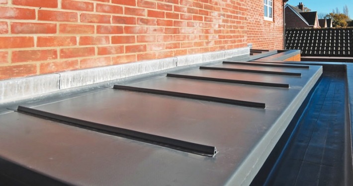 PVC roof installation