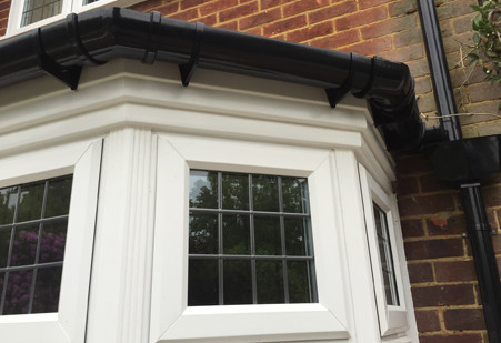 Guttering repaired on window