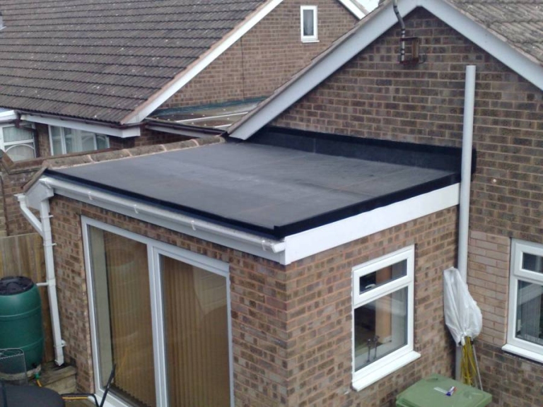EPDM roof installation in Norwich, Norfolk