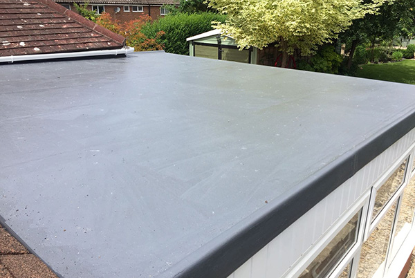 GRP flat roof installed in Wymondham, Norwich