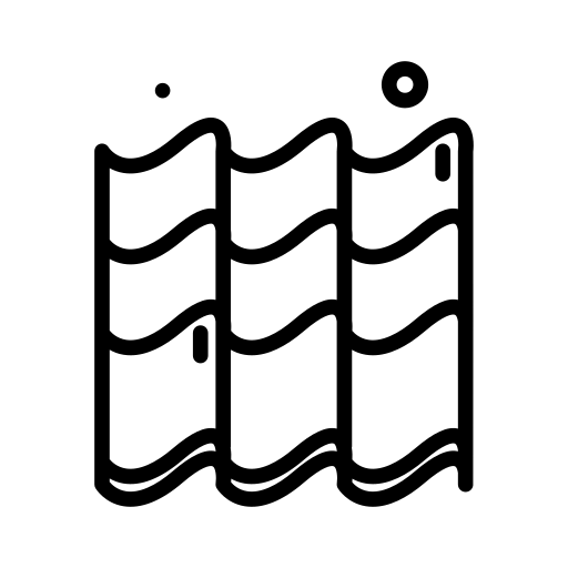Tile roof icon