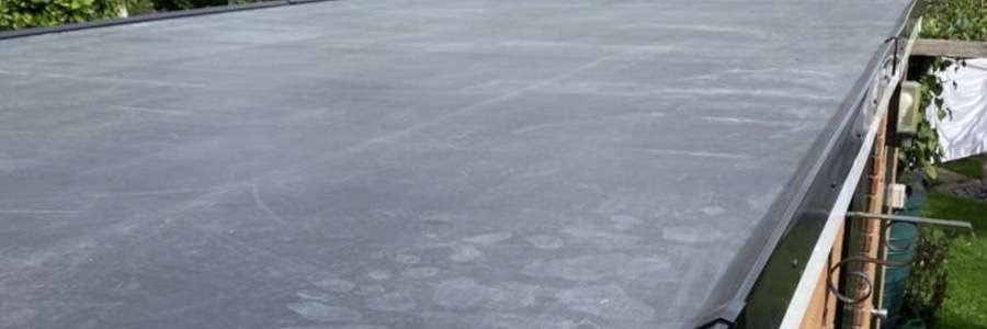 EPDM flat roof needing a repair