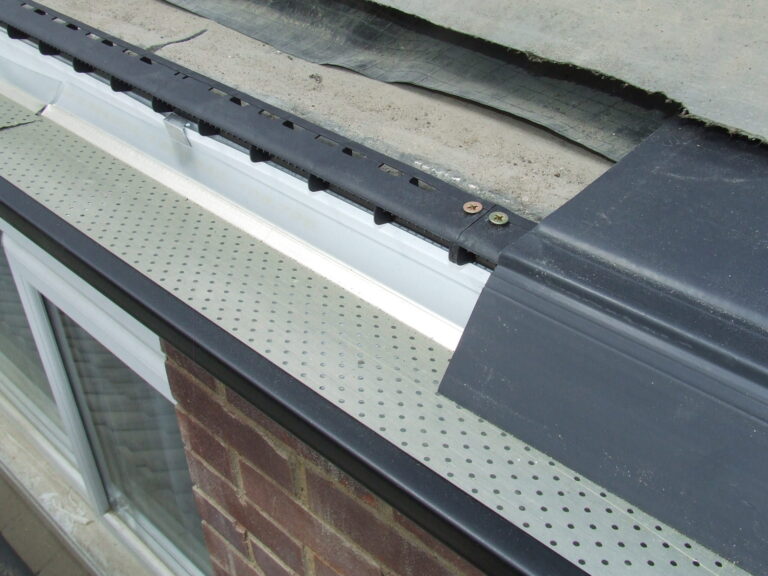 Eaves tray protector installed in a roof in Norwich