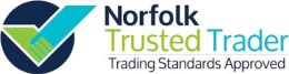 Norfolk Trusted Trader member approved logo.